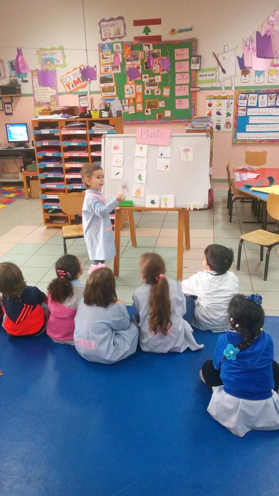 Nadanassar12's tweet photo. KG2 "B" learners' critical thinking skills are activated by categorizing their drawings about plants.@Hhhsinfo http://t.co/LpiCQGpbbk