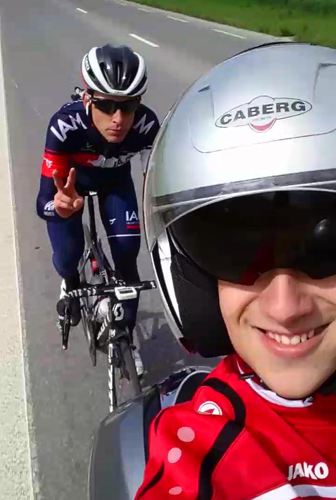 Ça prépare Liège 💪 <a href="/reichenbach_seb/">Sébastien Reichenbach</a> <a href="/IAM_Cycling/">✚ Team IAM Cycling</a>