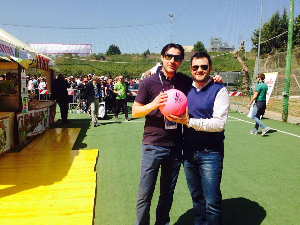 Aria di #fedcup col mio grande amico <a href="/pierpi1973/">Pierpaolo Piliego</a> #tennis #brindisi #flaviapennetta