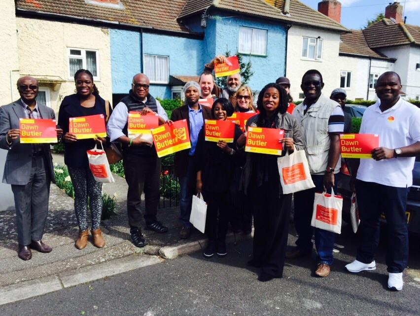 DawnButlerBrent's tweet photo. Great turnout #LBWN good reception on the doors.Cllr Ernest picking up lots of casework. #labourdoorstep @BrentLabour http://t.co/57SDh3yCYW