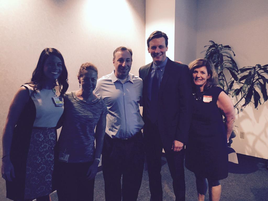 CFWarriorProj's tweet photo. Spoke at The All Children's Hospital in St. Pete with @mpboylemd this week. #beatcf #canfightcf http://t.co/dmmZ8UljpD