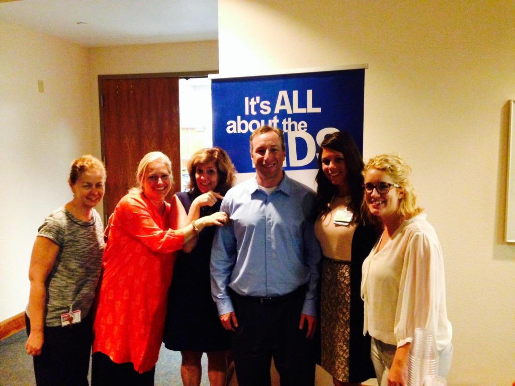 CFWarriorProj's tweet photo. Spoke at The All Children's Hospital in St. Pete with @mpboylemd this week. #beatcf #canfightcf http://t.co/dmmZ8UljpD