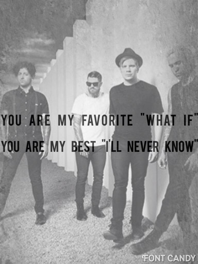 Fall out boy request made by <a href="/cliffordshair95/">Ariana Clifford</a> 

Rt/Fav if you save it!

-Carrie
