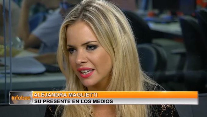 "@infobae: Alejandra Maglietti, enInfobaeTV: "Soy más lindaque inteligente" http://t.co/eFAiPxaqiR por@tati_schapiro