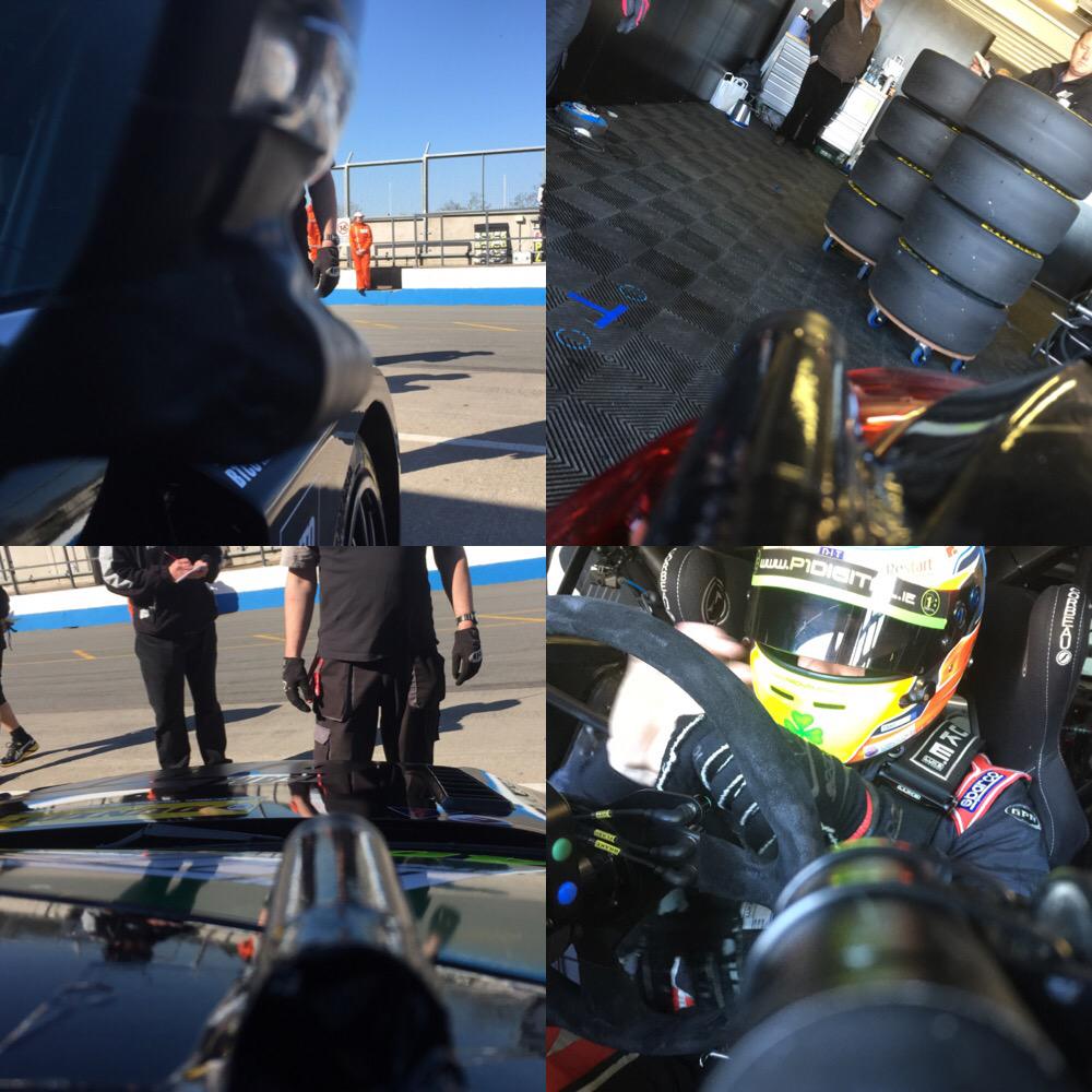 .<a href="/DunlopBTCC/">DunlopBTCC</a> qualifying is just about to start <a href="/DoningtonParkUK/">Donington Park</a>! Follow Árón on <a href="/ITVSport/">ITV Sport</a> from 4 cool angles! #Árón40