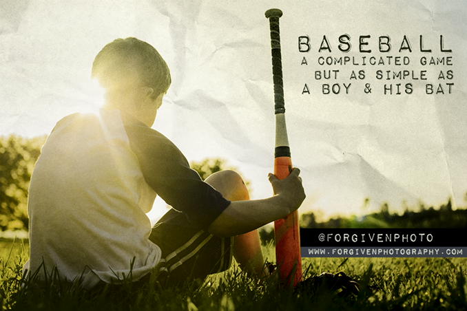 BASEBALL...

Complicated, yet simple!