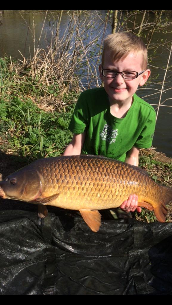 First fish of the year for Alfie Howells <a href="/Taswood_lakes/">Taswood_lakes</a> 24lb Common