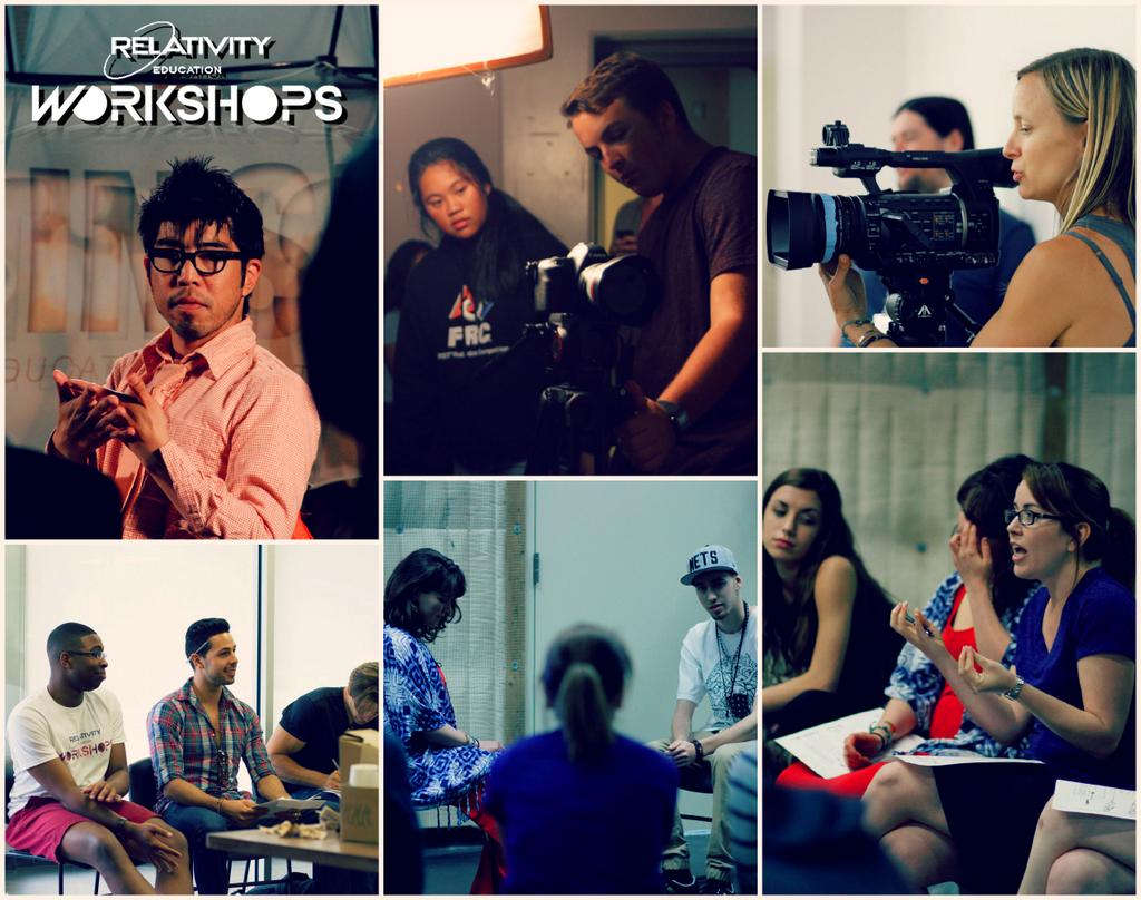 Relativity's tweet image. Will you be at the #RelWorkshops Open House today at @LACenterStudios? &amp;gt;&amp;gt; bit.ly/RWrkshpsOH via @RelSchool