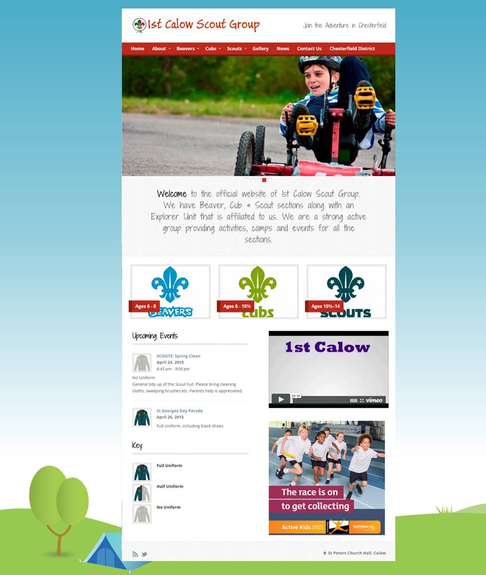 1st Calow Scouts tweet media