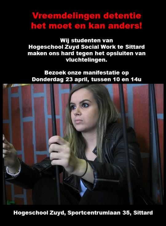 detentieI2's tweet photo. Geen uitnodiging, wel benieuwd? Ook u bent van harte welkom! #vreemdelingendetentie #detentie #vluchtelingen http://t.co/GICj5X66Fd