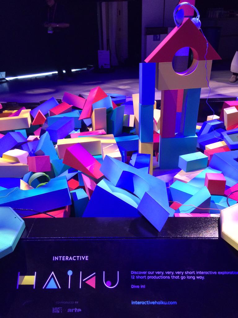 ARTEinteractive's tweet photo. Dear #TFIi people, we also invite you to play with us and #InteractiveHaikus! (at the 6th floor too) cc @thenfb @onf http://t.co/FoSsymcoel