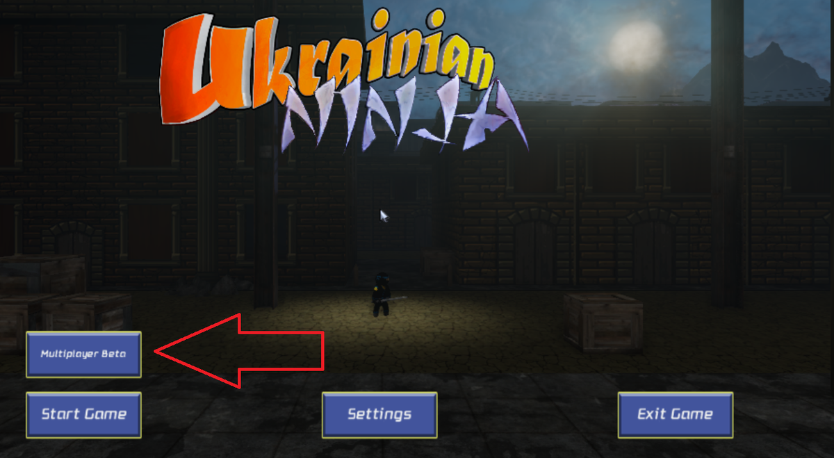 DragonGamesLLC's tweet photo. Multiplayer Beta button is on the main menu of Ukrainian Ninja http://t.co/HVVlFdUsQO #screenshotsaturday #GotNinja? http://t.co/rkAoPJrQgf