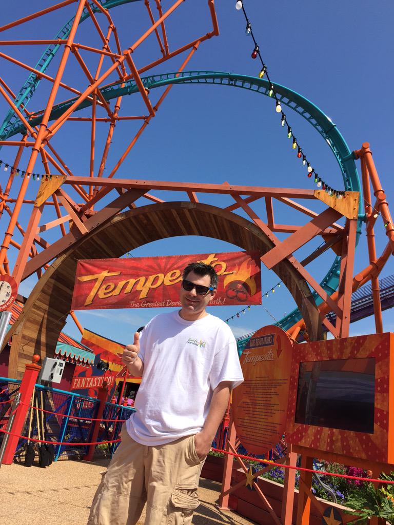 DanHower's tweet photo. Sneak Peek @BuschGardensVA
#Tempesto #DareDevilsWanted #BGW - http://t.co/MtrBkUrE82