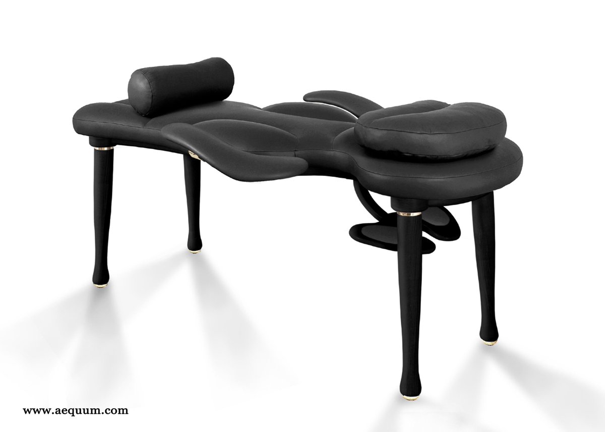 Look at our NEW Luxury Massage Table - Black &amp; Gold. aequum.com. Massage-the greatest Well Being Effect