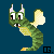 Coooolinn's tweet photo. "9-april-2015" @DailySilhouette,
Seahorse Dragon #Pixelart http://t.co/gL34SJn892