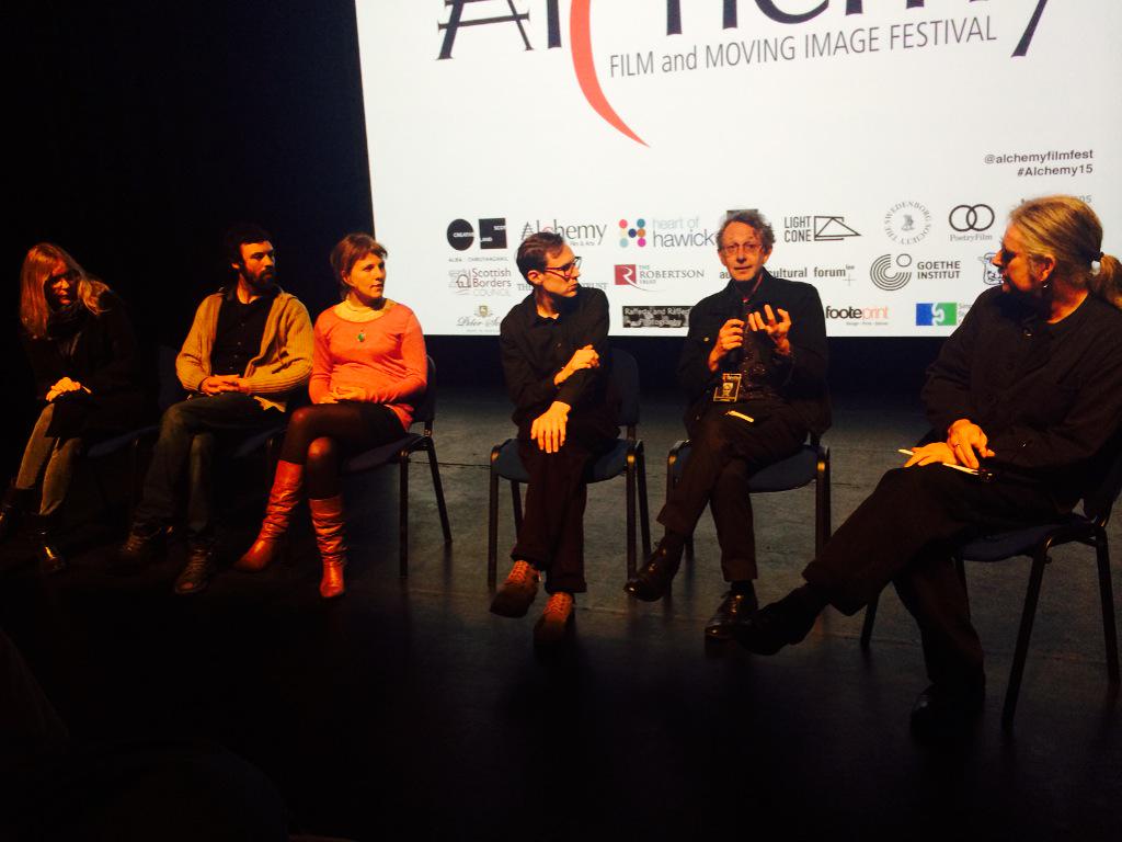 poetryfilmorg's tweet photo. @alchemyfilmfest #Alchemy15 Chromaforms Q&amp;A http://t.co/OBKqC2FSTz
