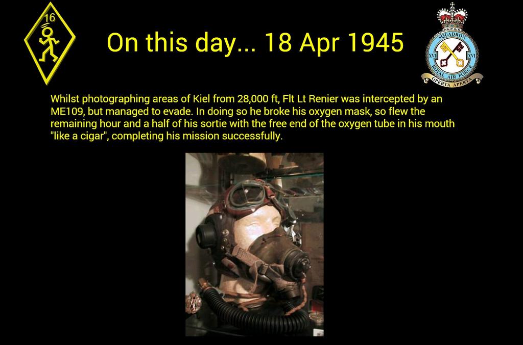 16Sqn's tweet photo. OTDIH - 18 Apr 1945 http://t.co/c6sTDat7Bb