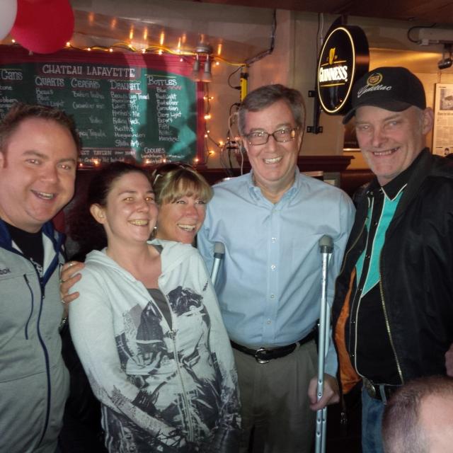JimWatsonOttawa's tweet photo. A great Ottawa tradition - Lucky Ron at the Laff!  #ottcity. Thanks for warm welcome! http://t.co/nwiFfHx5j8
