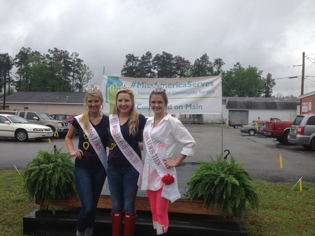 LorisChamber's tweet photo. #MissAmericaServes http://t.co/DAk3WfoZWf