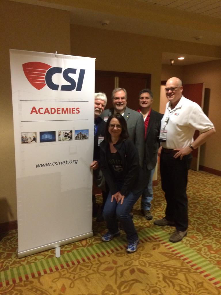 rietta_mccain's tweet photo. the organizers of #CSIAcademies @SalVerrastro1 @CheriseSchacter @GoodmanThad @lanebeougher @m2architek http://t.co/NfGirFqSaJ