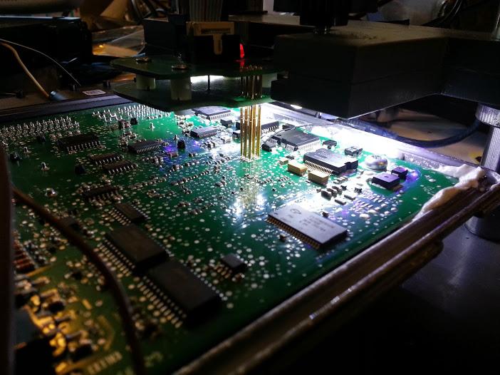 EndTuning's tweet image. BDM on a Siemens MSV70. It's often quicker to get the ECU out and dive straight in compared to OBD reading.