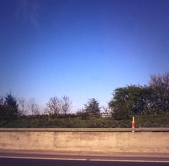 Blue skies all the way back from London :) Harry Potter was AMAZING!!!