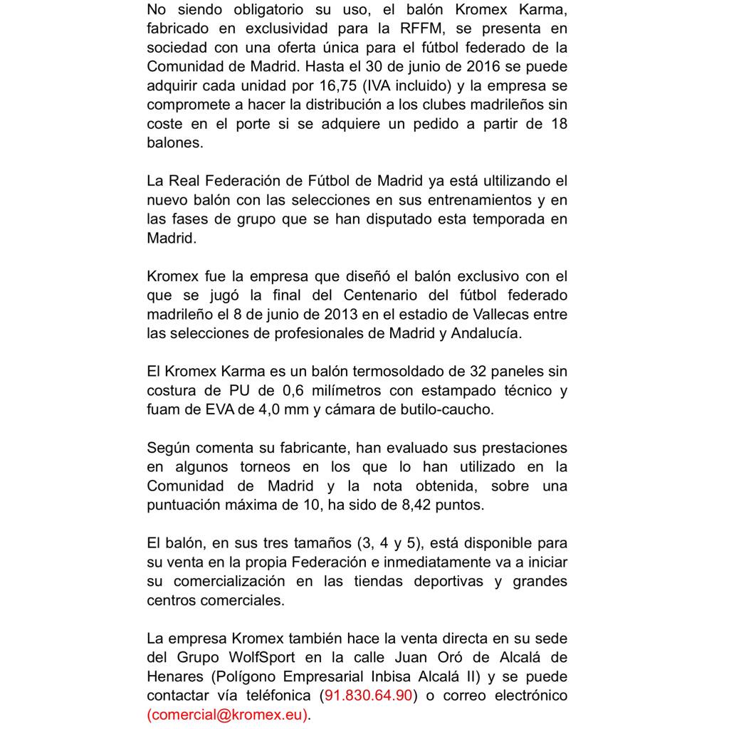 Federación Madrileña tweet media