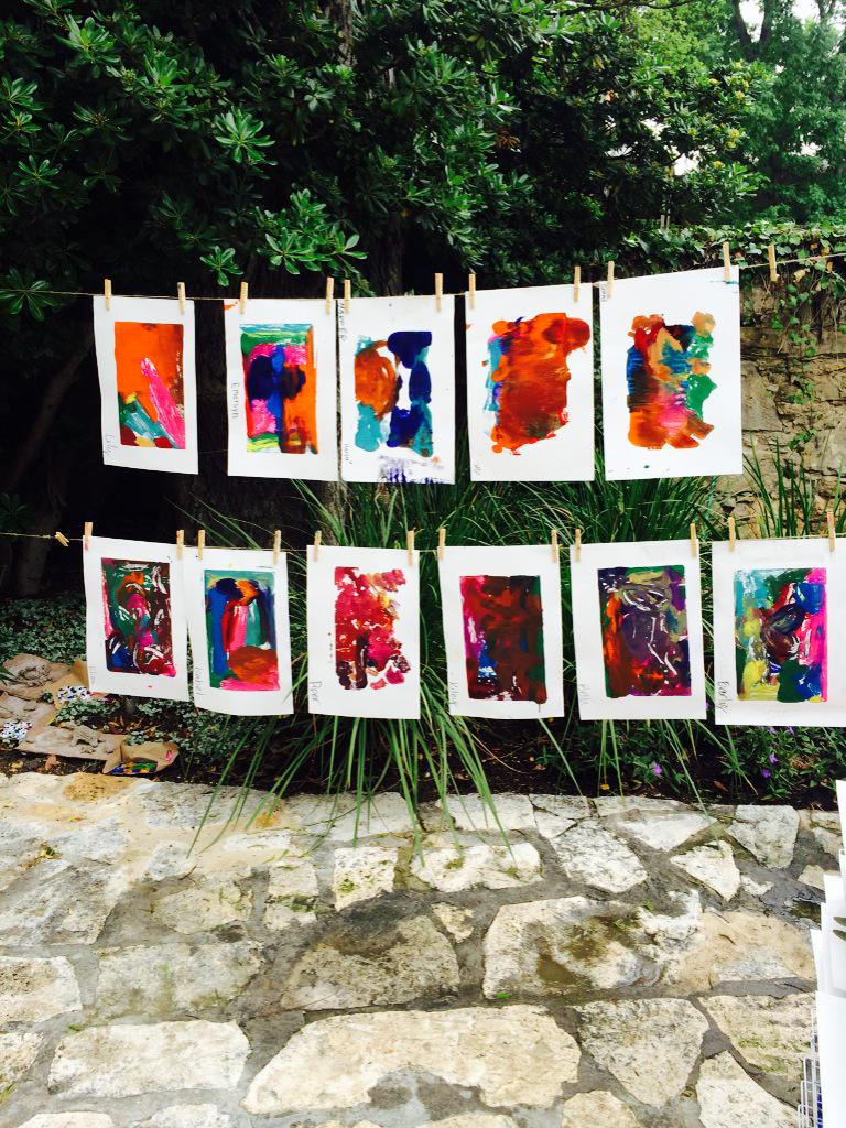 So much fun today giving back at the Fiesta Arts Fair! @MarkNelsonTX <a href="/mtrev0086/">Mario Trevino</a>