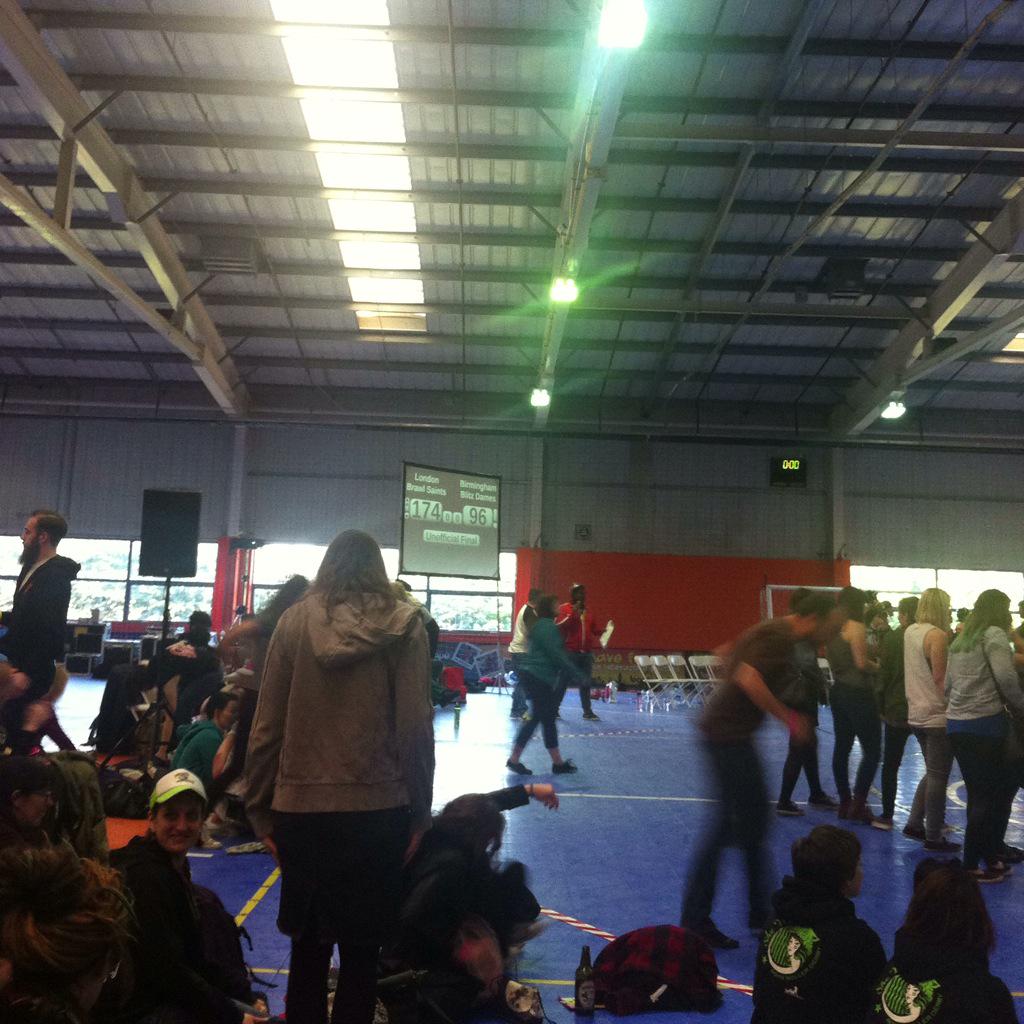 Unofficial final 174-96 to LRG. Great fight by <a href="/blitzdames/">Now part of Birmingham Roller Derby</a>