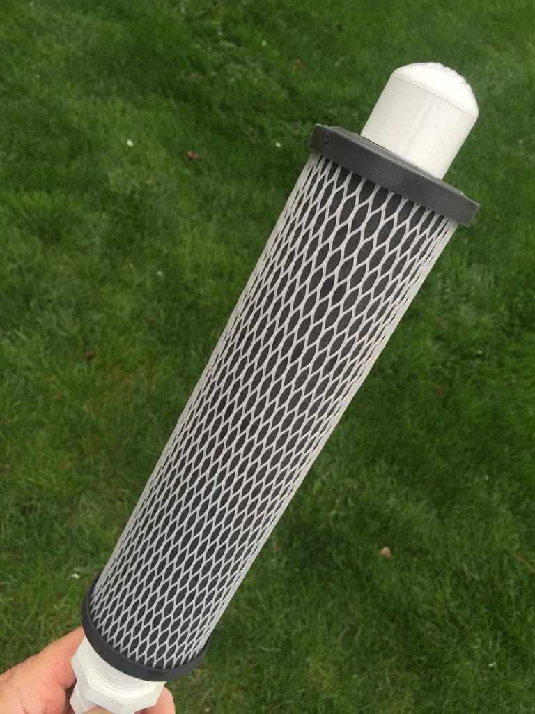 draincube's tweet image. Optional in-line filtration for potable #water. #SustainableDesign #OffGridLiving #FillTheCube