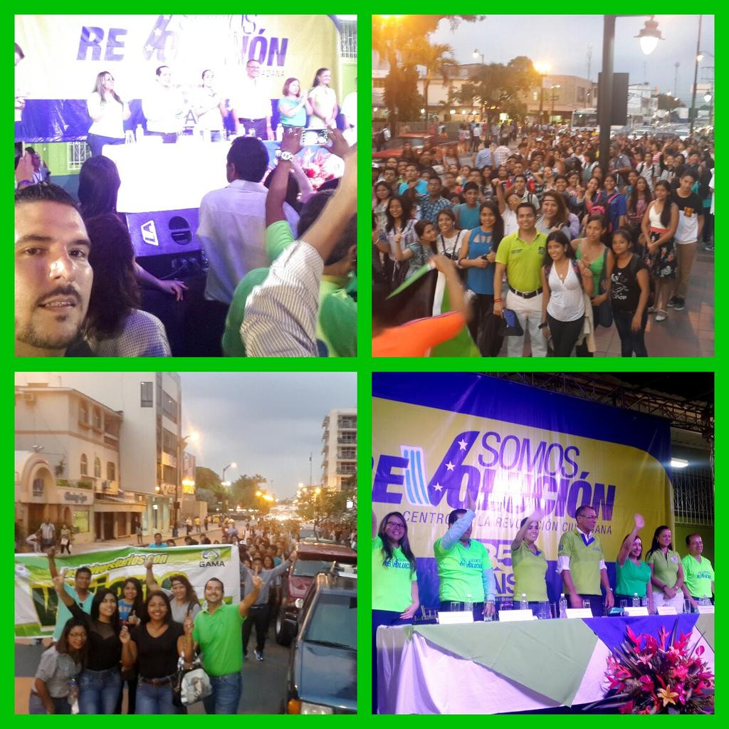 panchoeduarte's tweet photo. @MashiRafael @JorgeGlas @viviana_bonilla @35PAIS @dorissoliz @marcelaguinaga @NathalieTenguel SOMOS REVOLUCIÓN http://t.co/DFCNVvwFcP
