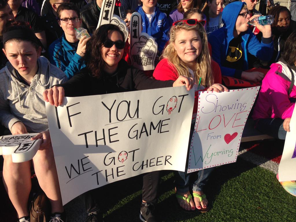 SOProjectUNIFY's tweet image. Members of the National YAC supporting @SO_Washington College Unified Soccer Tournament! #PlayUnified 🔴