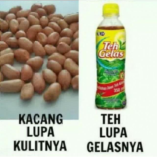 Tweet Gambar در توییتر Kacang Lupa Kulitnya Teh Lupa Gelasnya