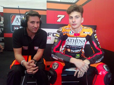 ForwardRacingGP's tweet photo. Ready for the battle at #ForwardGarage with @simonecorsi and @lorybalda7 #ArgentinaGP #Moto2 http://t.co/pYPSkeoMFJ