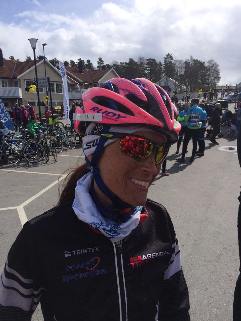 Maria77Nilsen's tweet image. 2 of our local #rudywarriors 👌Triathlete&apos;s on a local bicycle race .