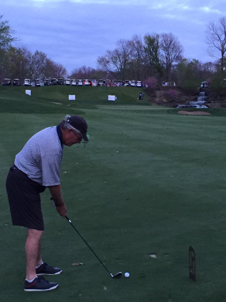 RaymondEBriggs's tweet photo. Congratulations Kyle Martin and Phil Pope on 2015 Member-Member. Great putt! Mike Dower tees of during Shootout. http://t.co/Mfu8B6k8jw