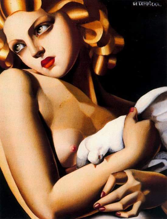 BoutrosTekeyan's tweet photo. “@rosapiccolo68: Amami ,
ora che non ho parole 
per farti innamorare dei miei silenzi...
-Merini-
#art by Lempicka http://t.co/9UAzX0SYNV”