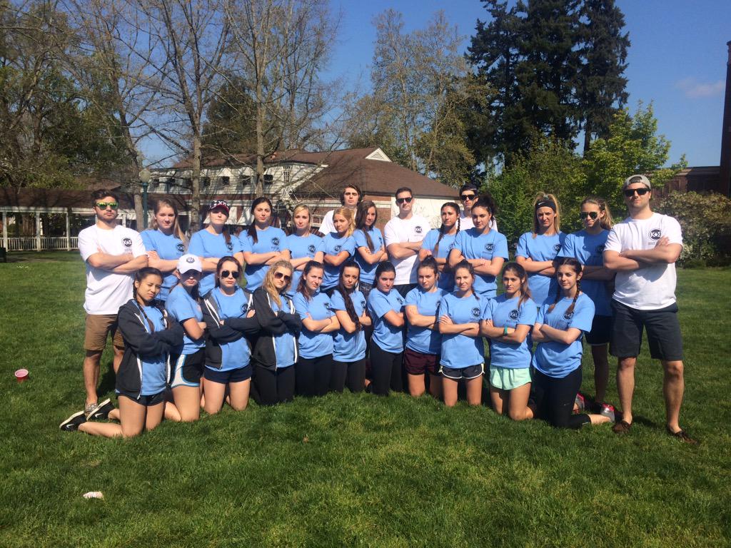 UOChiOmega's tweet photo. Had so much fun participating in @KappaSigma_UO's bootcamp this morning! #numberoneonthefield #andinyourheart http://t.co/3KzJmTtuTh