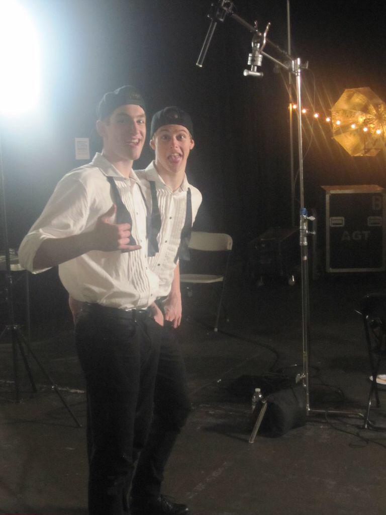 SeanySwagger's tweet photo. "Welcome to the stage Sean Jones and Luke Pislaslis" http://t.co/45cXgFFKxp