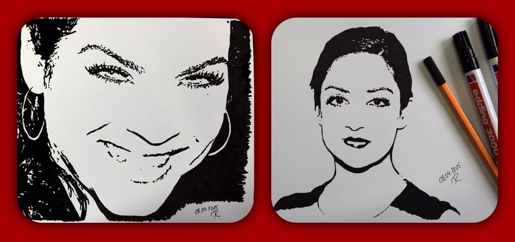 ApachesHope's tweet photo. #drawingcollage #TheGoodWife #JuliannaMargulies & @PanjabiArchie #fanart http://t.co/aMpa5ZsGL8