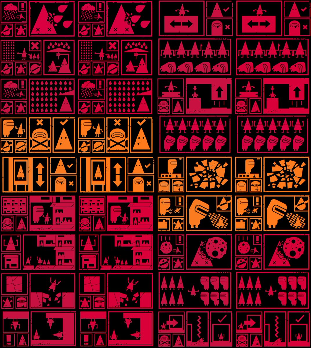 blackpantsgames's tweet image. Get your tin foil hats ready, #OnRustyTrails dev blog on signs is here. blackpants.de/development-up… #indiedev #gamedev