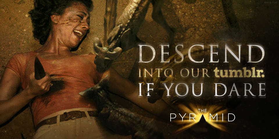20thHorror's tweet photo. The curse has taken over Tumblr. http://t.co/YYbnay3NeL #ThePyramid #FoxHorror http://t.co/yOYwTmCDza