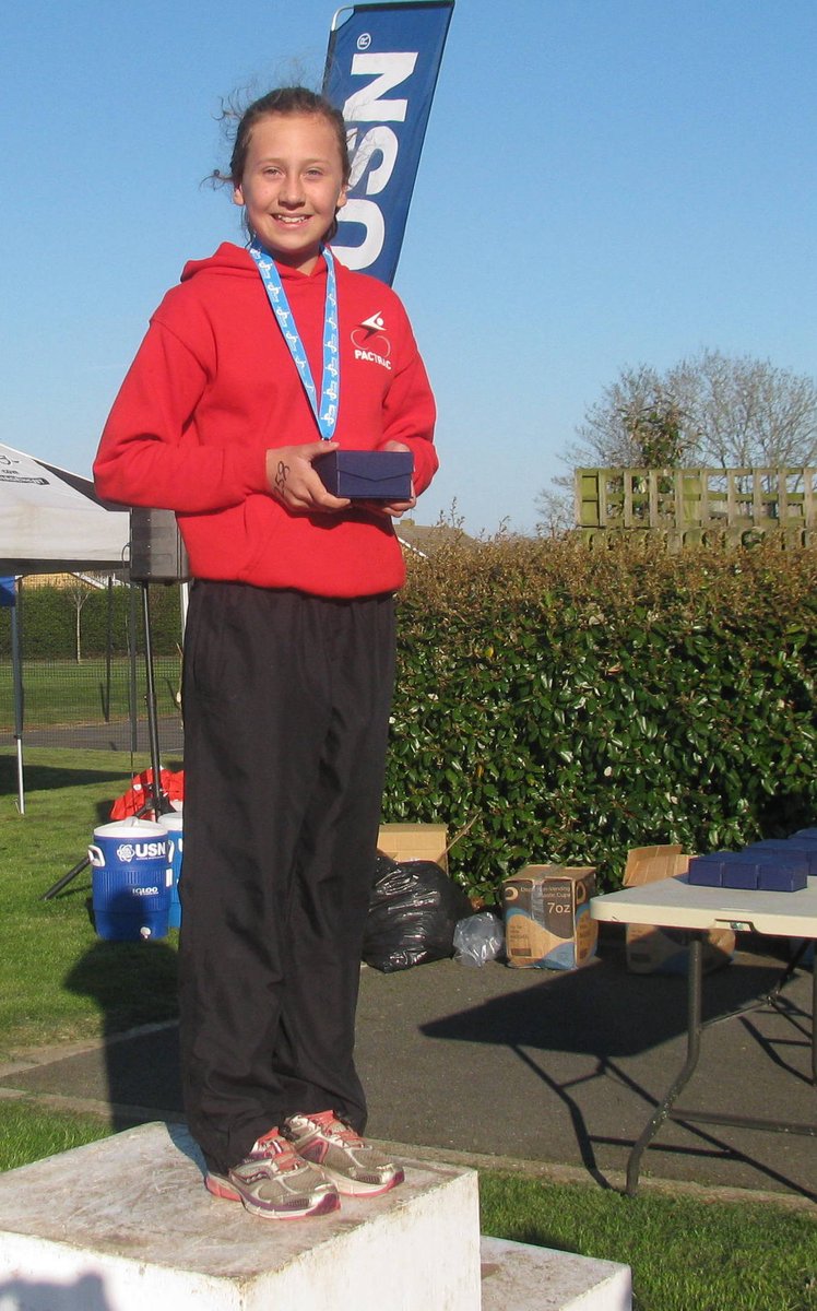 PACTRAC_JNR's tweet photo. Boom #2 Katie wins Tri Star2 Girls race at Duston @justracinguk  @StuWeb_Timing http://t.co/E5KF1rImPn