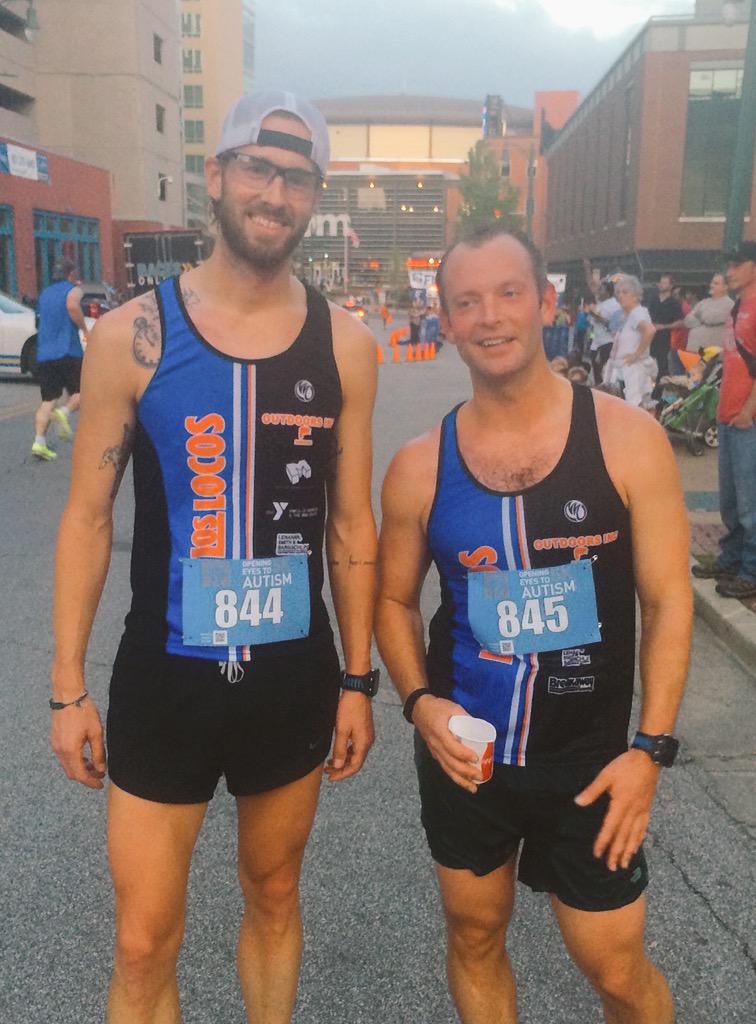 LosLocosRacing's tweet photo. Autism 5K: Adam Kaluzney takes 1st overall &amp; Billy Tune gets 3rd age group! #MemRun  #locosrun http://t.co/QeMjQP8Zkn