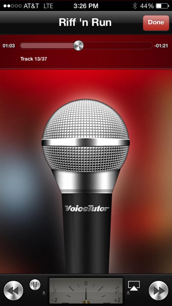 MissZenya's tweet photo. It's the intricate things that make a difference! Practicing my Riffs & Runs on #VoiceTutor by @TherealRAab #AppStore http://t.co/6LEdxCpQEr