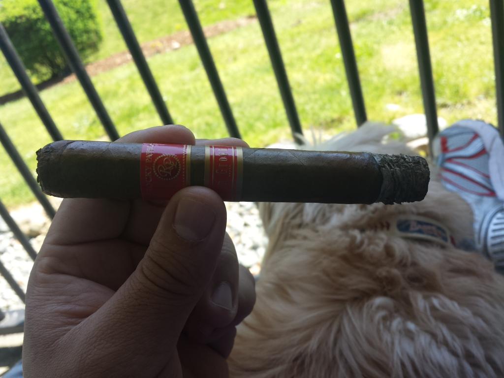 Rocky Patel - Sun Grown, great day for it!