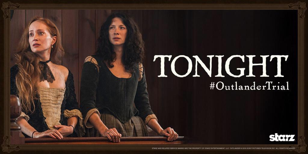 ChrisFParnell's tweet photo. Oooooh this is a good one tonight! (Pssst, they are all good ones, but this is a really good one.) #OutlanderTrial http://t.co/GZ20DspBJs