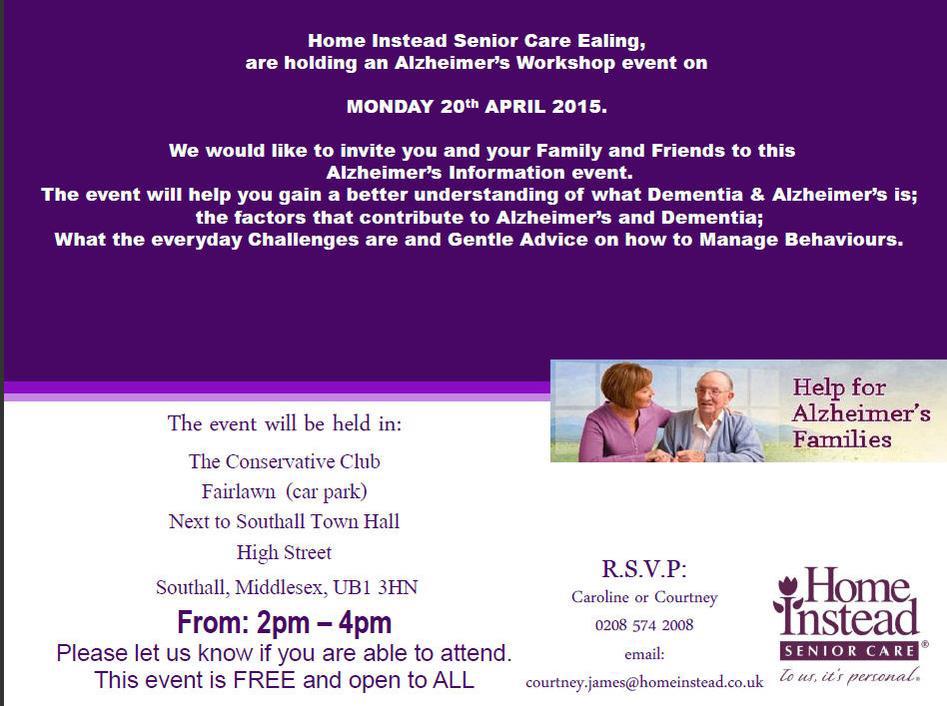 <a href="/MLPharmacy/">MattockLane Pharmacy</a> Alzheimer's Event please share