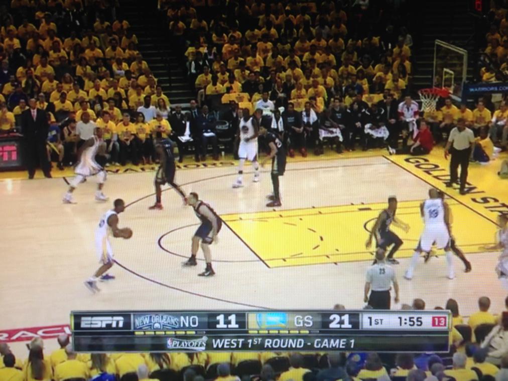 StevenLathoud's tweet photo. Playoffs Time ! 🏀 #GSNO http://t.co/u3sLTkKxNM