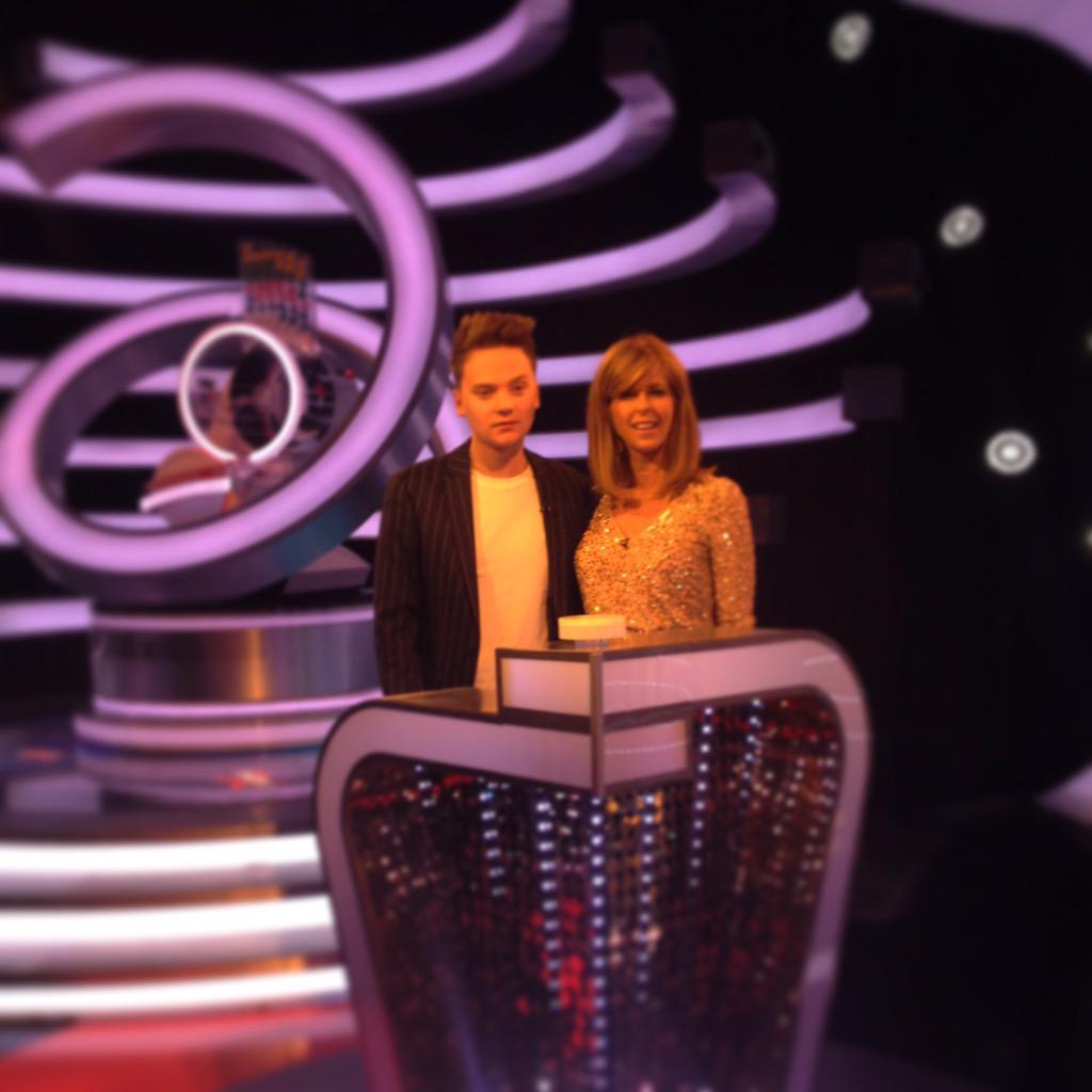 TNLUK's tweet photo. We're about to go live with the draw show with guest @ConorMaynard! Good luck to you all!! #BackstageReporting http://t.co/q1HnJlVkJ8
